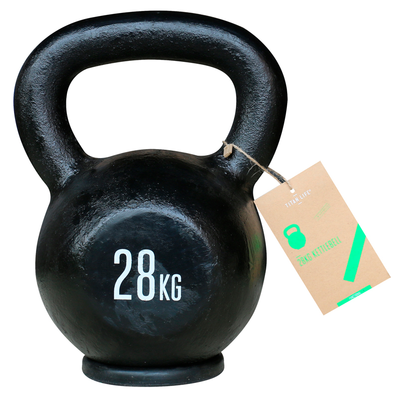 Titan Life Kettlebell 28 Kg   Støbejern