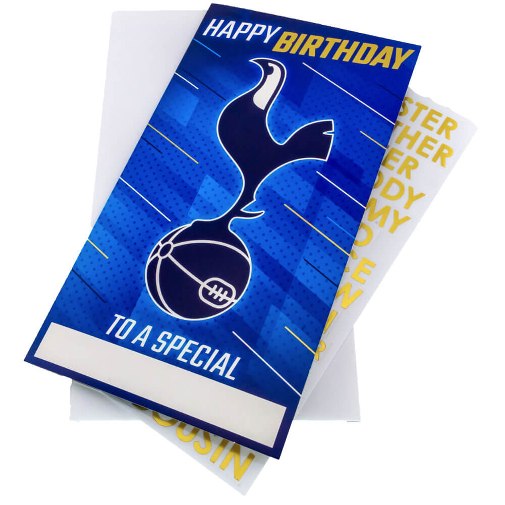 Tottenham Hotspur Personligt Fødselsdagskort