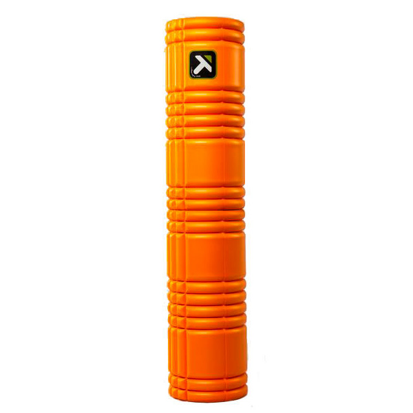 The Grid Foamroller  Orange   66 X 14 Cm