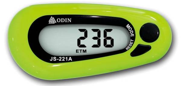 Odin 3D Skridttæller i Lime Grøn – Optimer Din Træning!