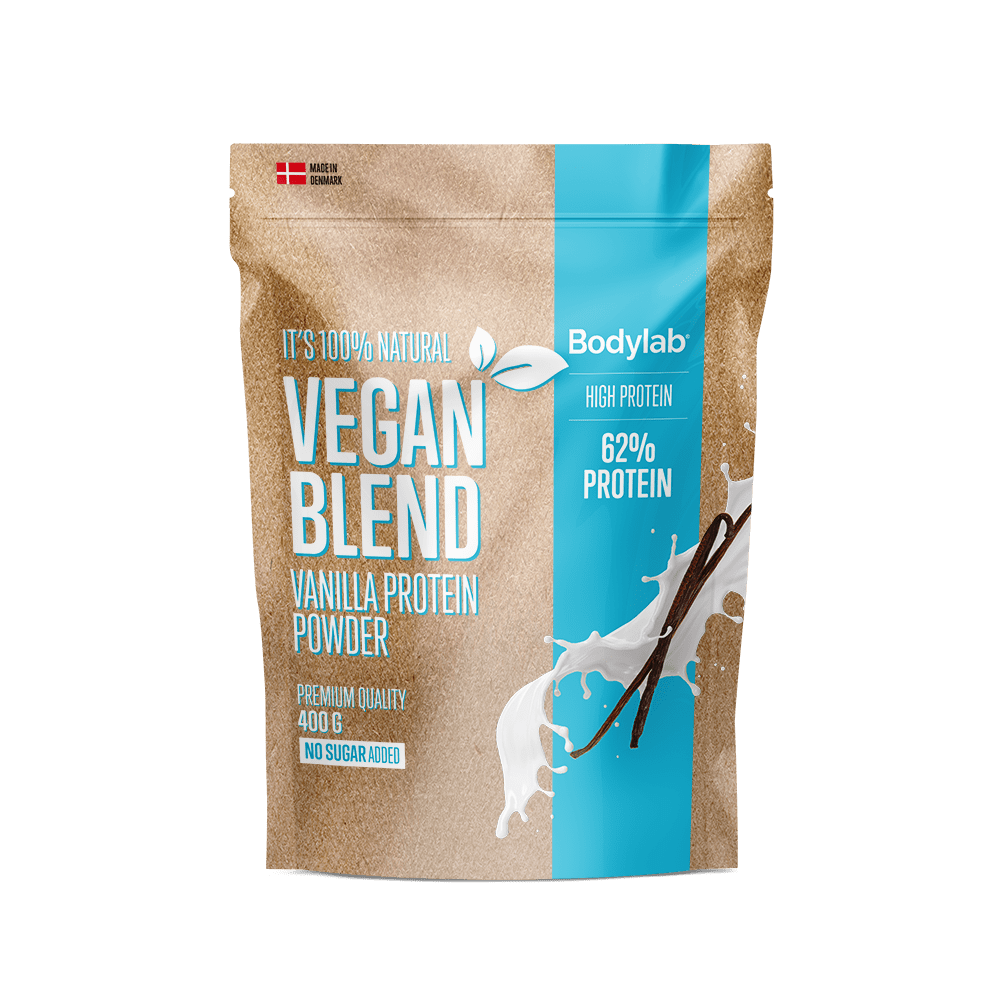 Bodylab Vegansk Proteinpulver Vanilje 400g - Træningsboost!