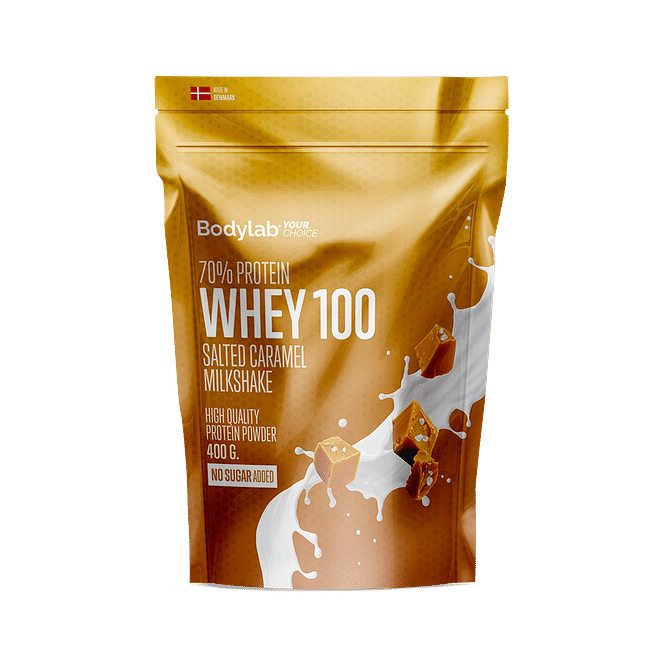 Bodylab Whey 100  400 G    Salted Caramel Milkshake