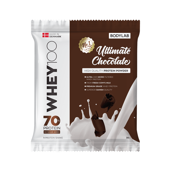Bodylab Sample Whey 100 – Chokolade 30g til Optimal Træning!
