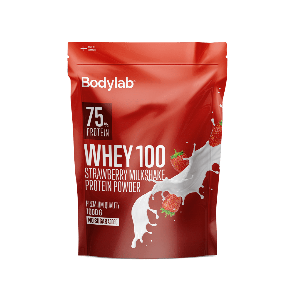 Whey 100  1 Kg    Strawberry Milkshake