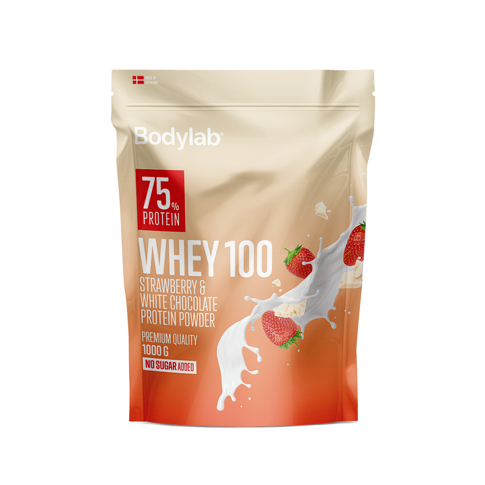 Whey 100  1 Kg    Strawberry White Chocolate