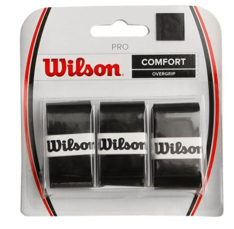 Wilson Pro Overgrip  3 Pak  Sort