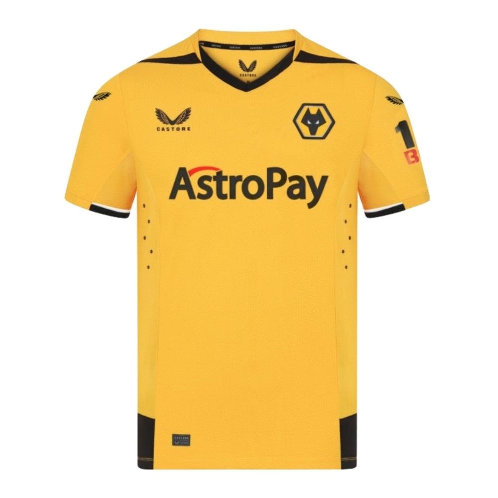 Wolves Home Jersey 2022 23   Aut   Sponsor Xl