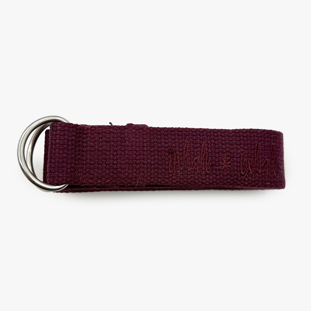 Asana Yogabælte  Blomme   3 7 Cm