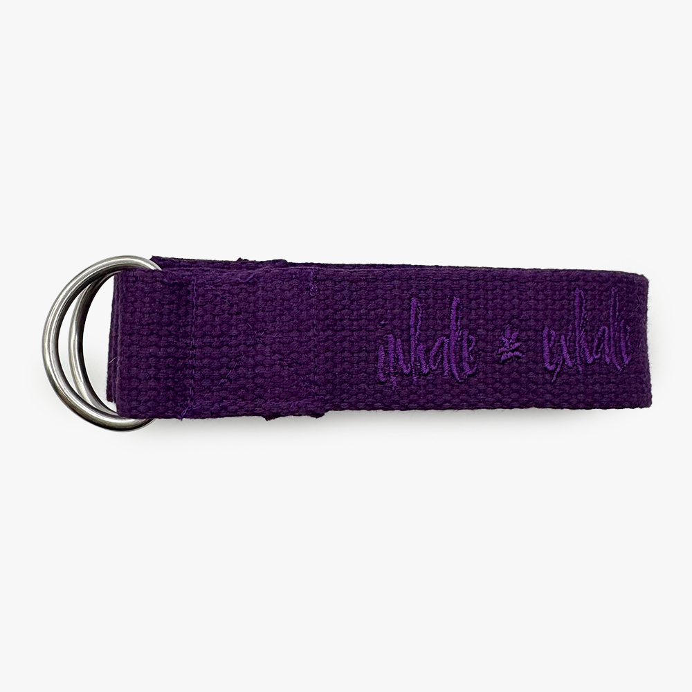 Asana økologisk Yogabælte  Lilla   250 X 3 7 Cm