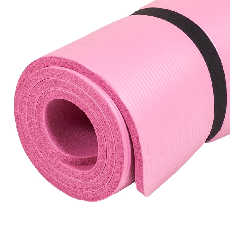 Xl Træningsmåtte Pink  190 X 100 X 1 5 Cm