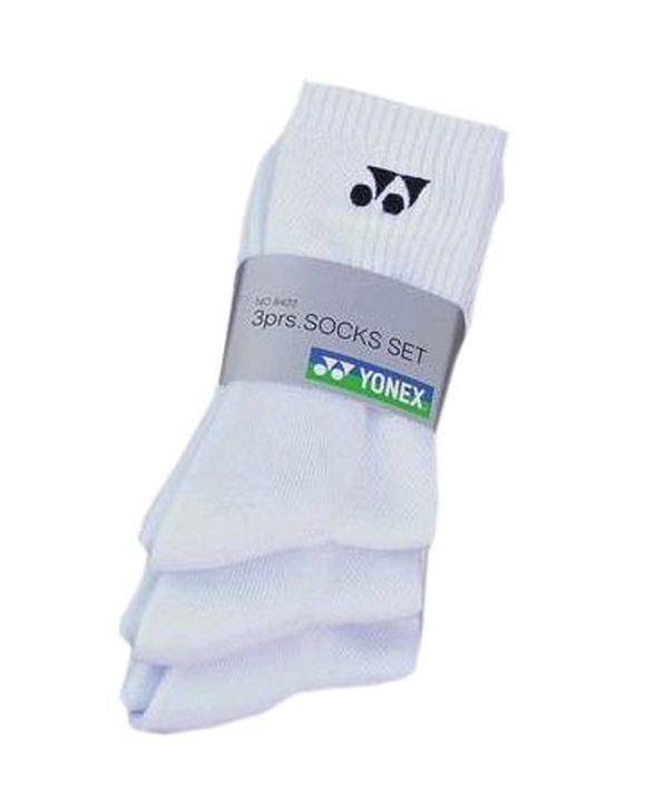 Yonex Strømper 8422 3-Pak Hvid