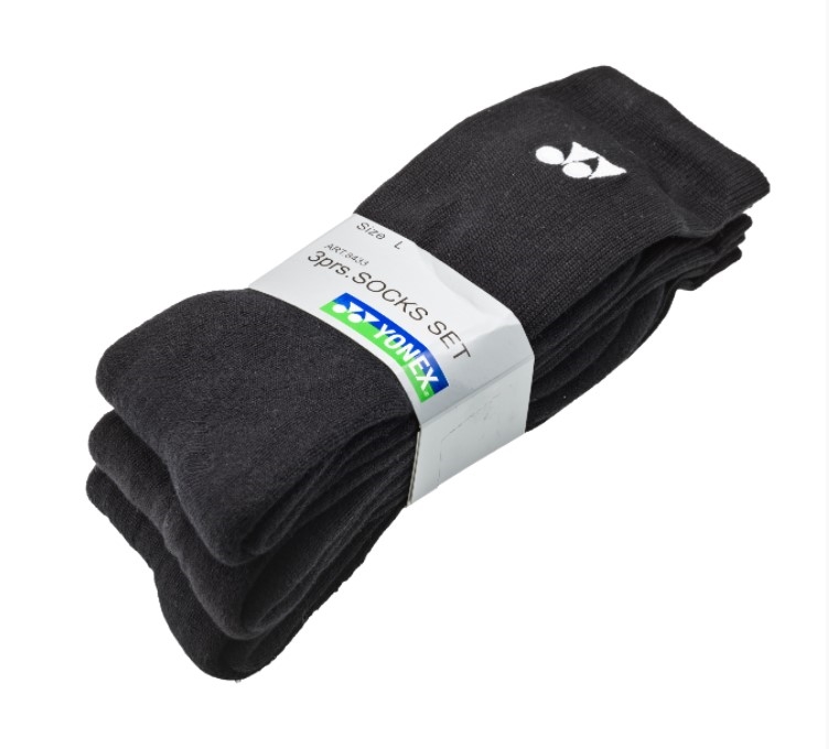 Yonex Sokker 8433 3-Pak Sort