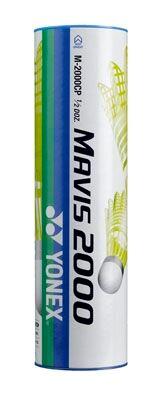 Yonex Mavis 2000 Badmintonbolde - 6 Stk. Gul