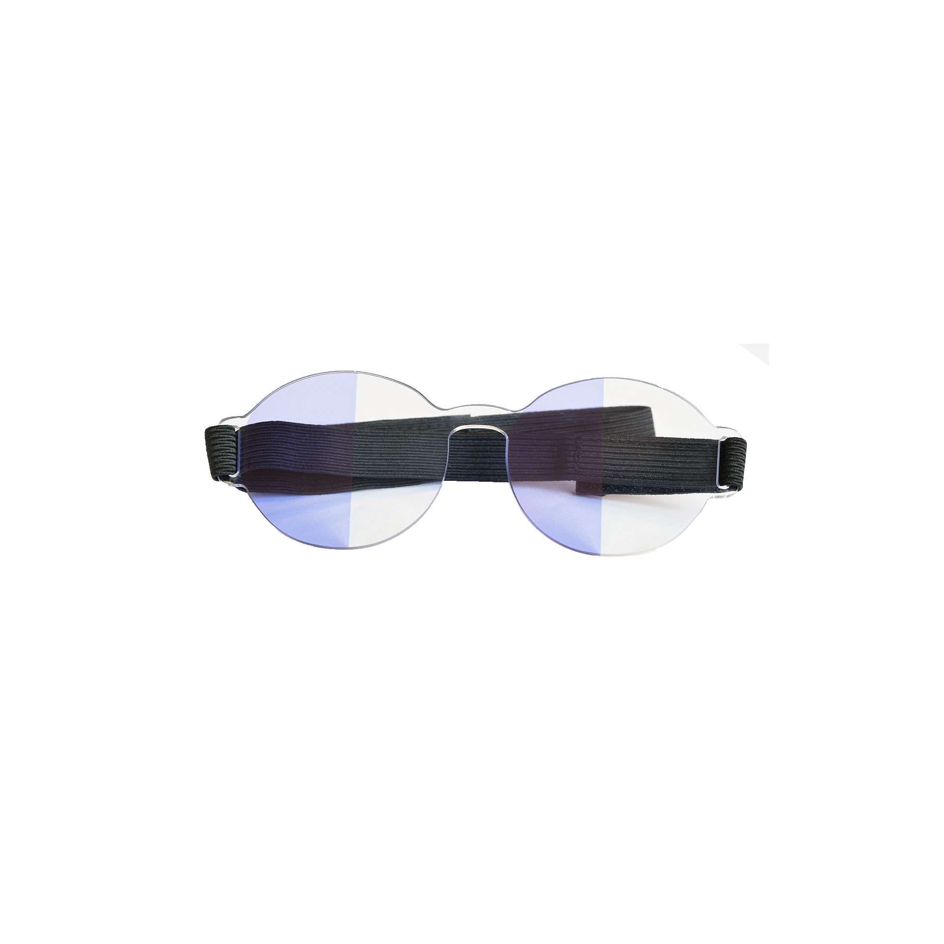 Farve Spectrum Halv Felt Brille  Blå   Transparent