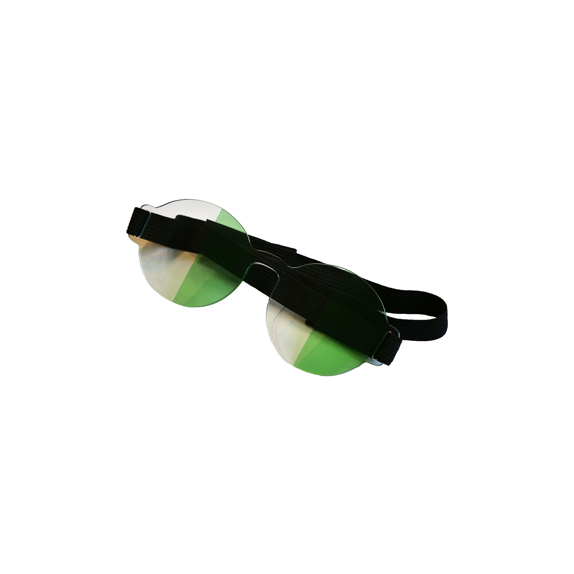 Farve Spectrum Halv Felt Brille  Grøn   Transparent