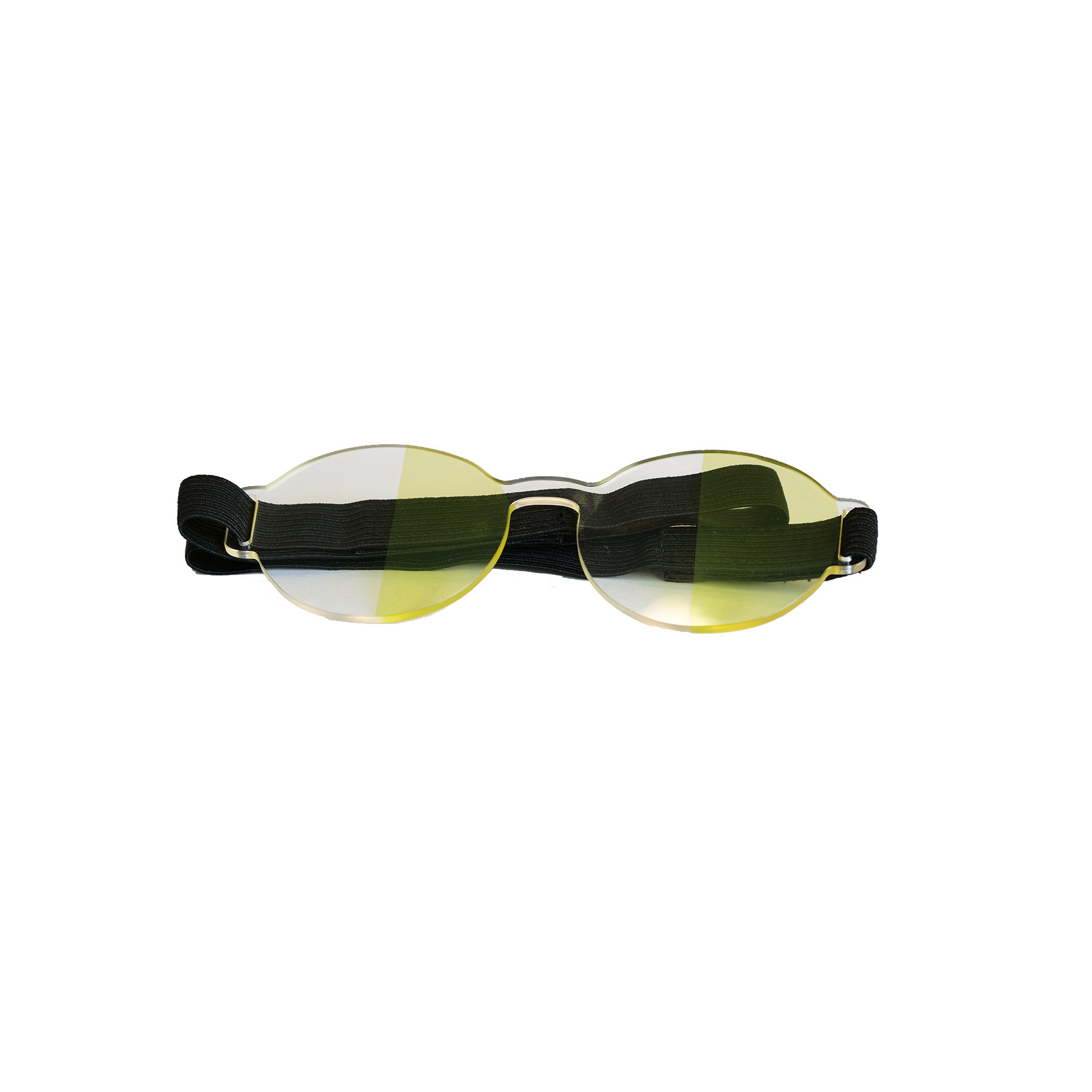 Farve Spectrum Halv Felt Brille  Gul   Transparent