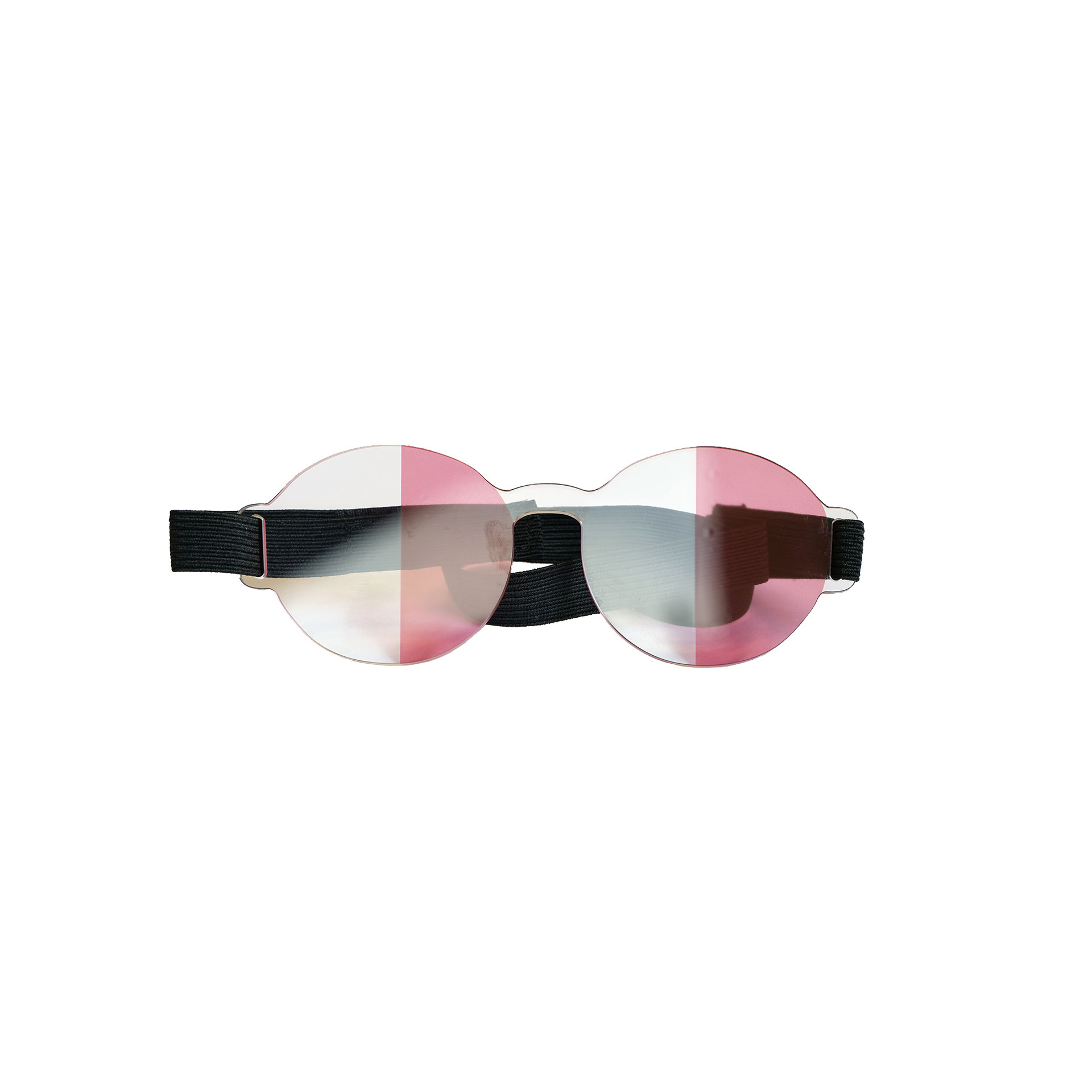 Farve Spectrum Halv Felt Brille  Rød   Transparent